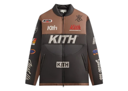 Kith Full Zip Brixton Puffed Shirt Jacket Yuma