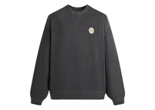 Kith Garment Dyed Lewis Sweater Battleship