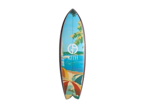 Kith Giorgio Armani The Hamptons Surfboard Multicolor
