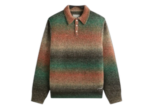 Kith Gradient Harmon Rugby Pullover Sweater Theory
