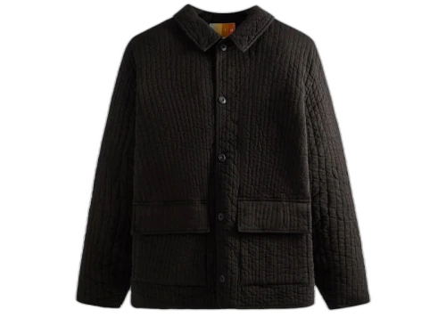 Kith Hayward Quilted Coaches Jacket Black