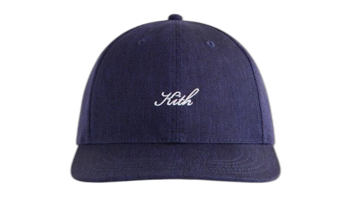 Kith Herringbone Snap Aaron Classic Cap Nocturnal