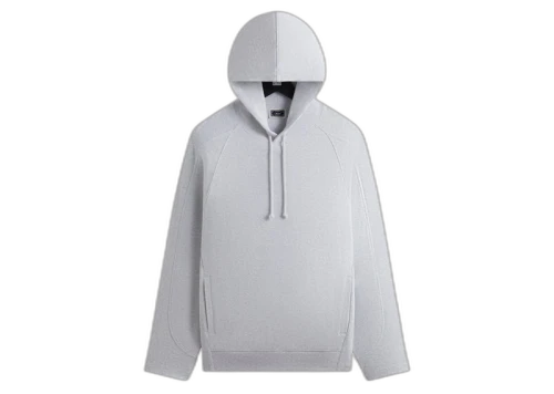 Kith Interlock Bleecker Hoodie Light Heather Grey