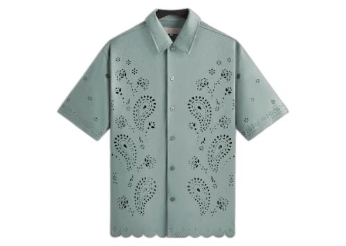 Kith Isaac Microsuede Buttondown Harbour