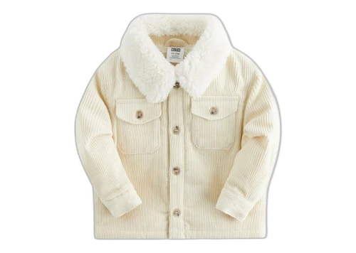 Kith Kids Baby Classic Corduroy Shacket Sandrift