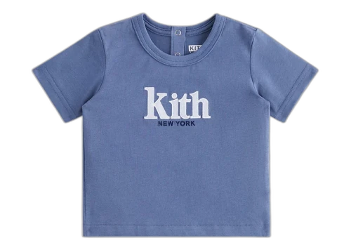Kith Kids Baby Classic Mott Tee Bering Sea