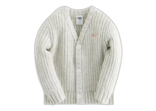 Kith Kids Baby Knit Cardigan Sandrift