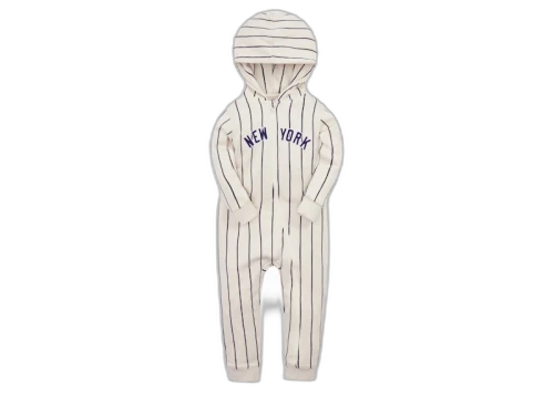 Kith Kids Baby & MLB for New York Yankees Coverall Sandrift