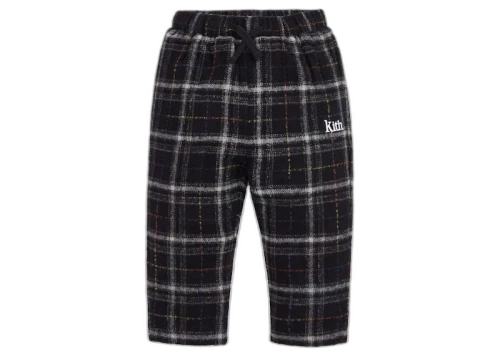 Kith Kids Baby Pull On Pintuck Pant Black