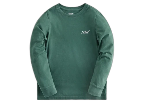 Kith Kids Classic Long Sleeve Tee Jungle Green