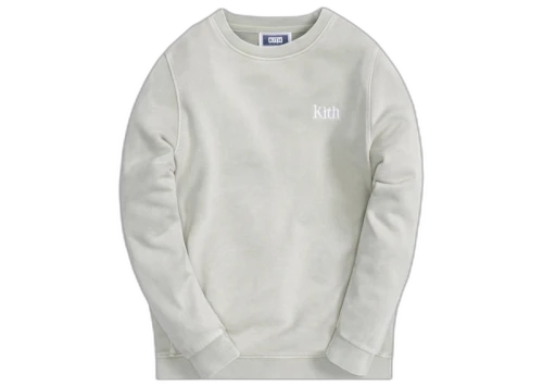 Kith Kids Classic Serif Crewneck Plaster
