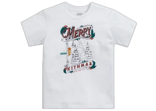 Kith Kids Kithmas Tee White