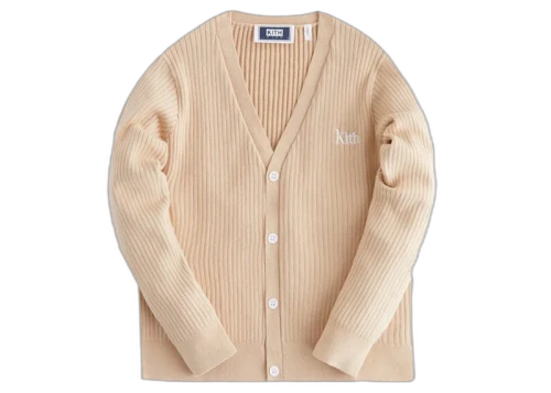 Kith Kids Knit Rib Cardigan Birch