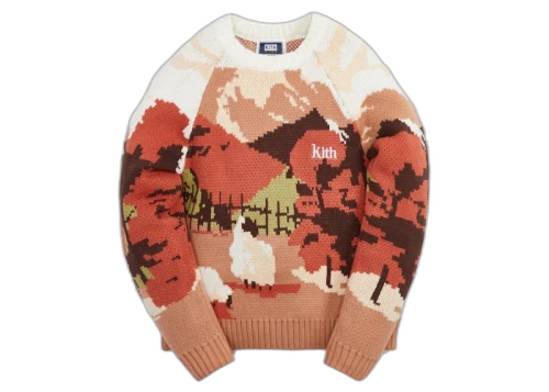 Kith Kids Novelty Jacquard Sweater Bellini