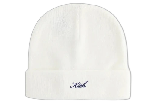 Kith Kids Script Beanie Sandrift