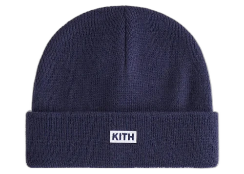 Kith Kids Toddler Classic Logo Rib Beanie Nocturnal