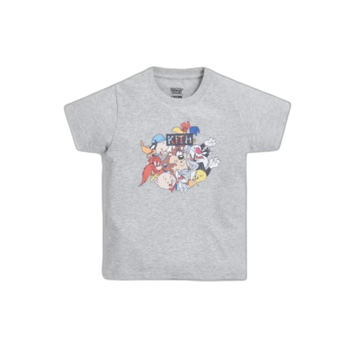 Kith Kids x Looney Tunes Tee Grey