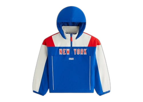 Kith Kids x New York Rangers Quarter Zip Anorak Cyclone