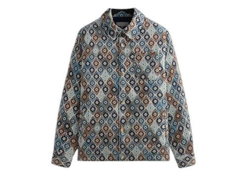 Kith Kilim Mosaic Brixton Puffed Shirt Jacket Muslin