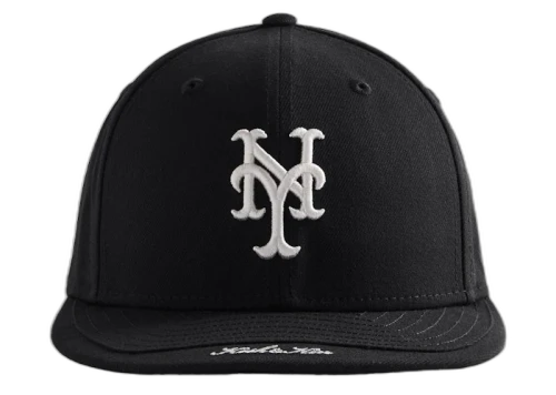 Kith Kin Brim Low Pro Fitted Cap Black