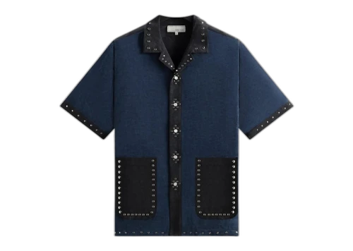 Kith Kin Sawyer Short Sleeve Camp Collar Shirt Nocturnal