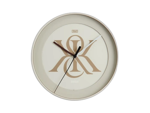 Kith Kithmas Braun Wall Clock Waffle