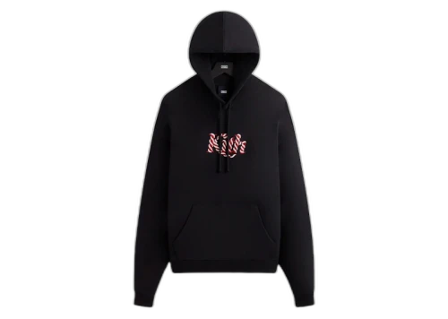 Kith Kithmas Candy Cane Williams III Hoodie Black