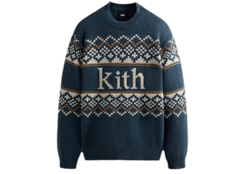 Kith Kithmas Fair Isle Crewneck Largo