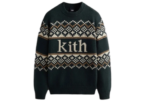 Kith Kithmas Fair Isle Crewneck Stadium