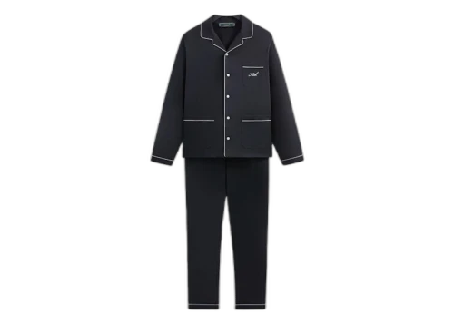 Kith Kithmas Script Pajama Set Black
