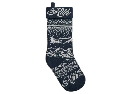 Kith Kithmas Stocking Nocturnal/White