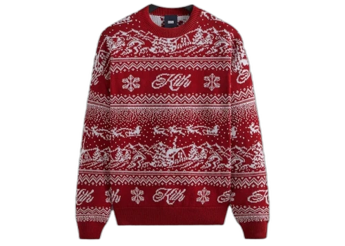 Kith Kithmas Sweater Red