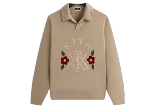 Kith K&K Applique Nelson Collared Rugby Canvas