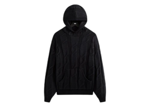 Kith Knit Elliot Hoodie Black