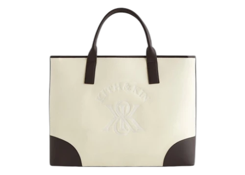 Kith Leather Trimmed Canvas Tote Sandrift