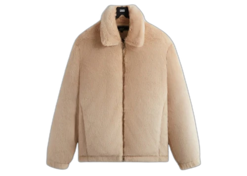 Kith Lloyd Faux Fur Coaches Jacket Veil