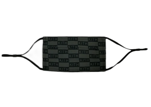Kith Logo Face Mask Black