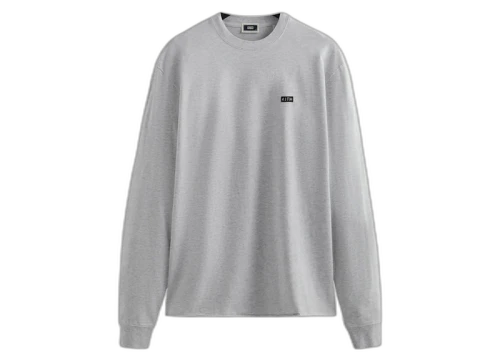 Kith Long Sleeve Lax Tee Light Heather Grey