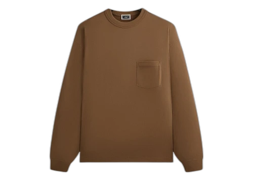 Kith Long Sleeve Leonard Pocket Tee Earth