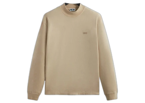 Kith Long Sleeve Mock Neck Lax Tee Canvas