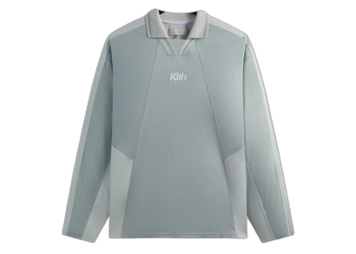Kith Long Sleeve Panelled Otto Polo Breath