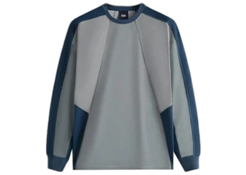 Kith Long Sleeve Panelled Otto Tee Cavan