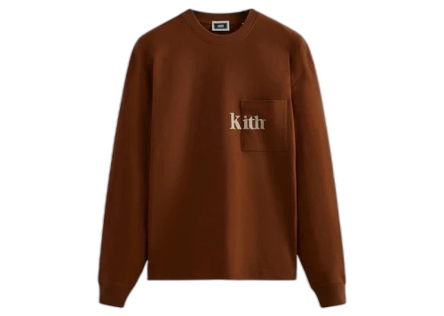 Kith Long Sleeve Quinn Tee Briar