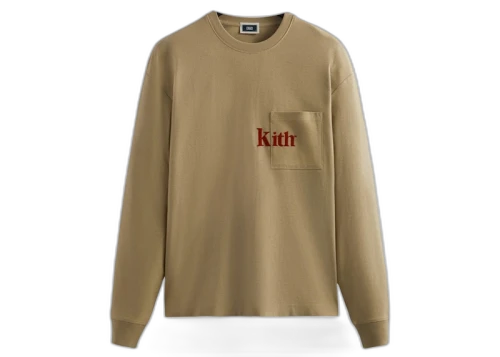 Kith Long Sleeve Quinn Tee Canvas
