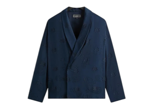 Kith Long Sleeve Thompson Crossover Shirt Nocturnal