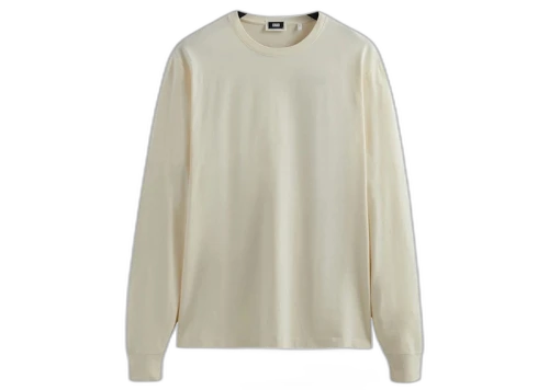 Kith Long Sleeve Vintage Wash Tee Sandrift