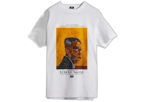 Kith Ludovic Nkoth Gallery Tee White