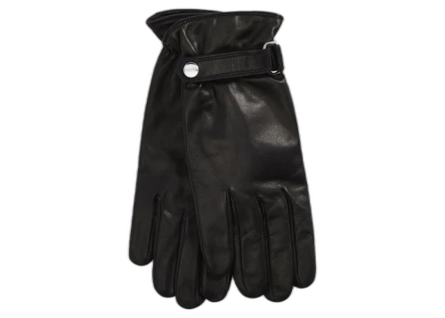 Kith Manhattan Leather Gloves Black