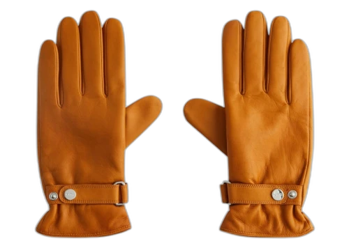 Kith Manhattan Leather Gloves Desert
