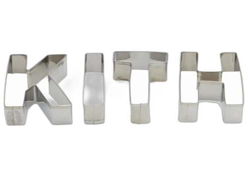 Kith Kithmas Metal Cookie Cutters Silver